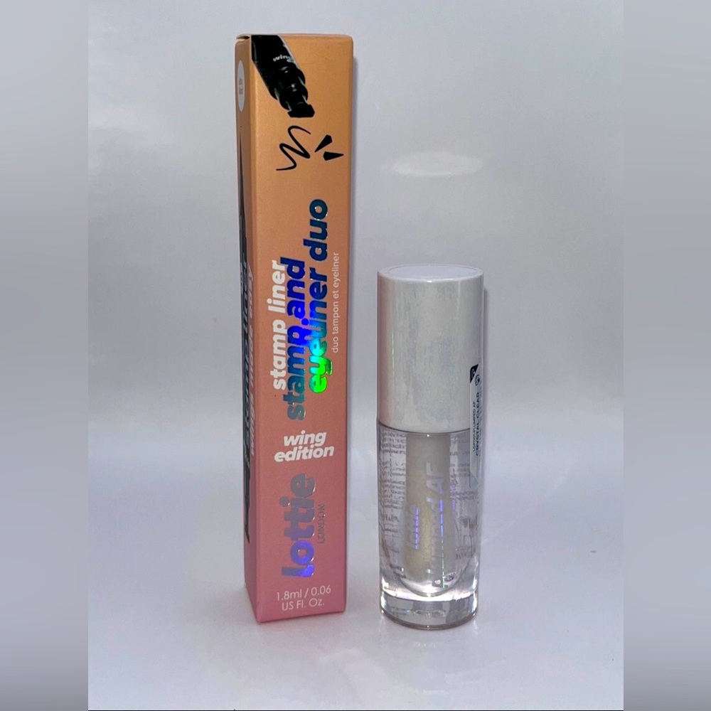 Lottie London Stamp & Eyeliner Duo + Sheer Plumping Lip Gloss